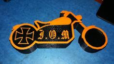 Motorcycle Jewelry Box 3D Printer Model