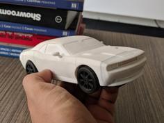 DODGE CHALLENGER BODIE FOR OPENZ 1:28 RC CHASSIS V3B 3D Printer Model