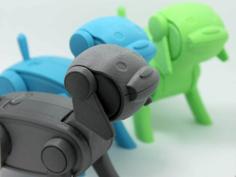 Gizmo – Robotic Dog 3D Printer Model