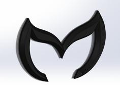 Mazda Batman Logo 3D Printer Model