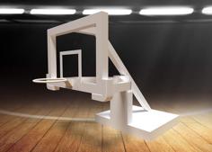 Basketball Hoop 3D Printer Model