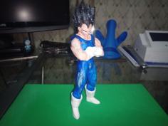 Vegeta Dragon Ball Z 3D Printer Model