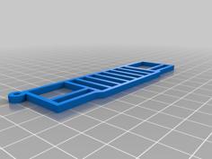 Jeep XJ Keychain 3D Printer Model