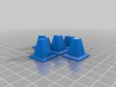 Dragon’s Teeth Tank Traps And Landmines 3D Printer Model