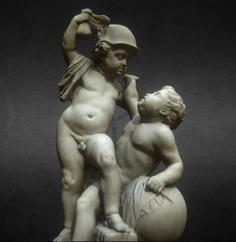 Cupid Fighting 3D Printer Model