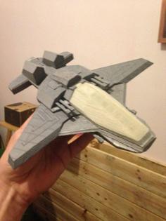 Spaceship 3D Printer Model