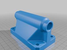 Thru Axle Bike Fork Mount Boost And Non Boost Models. 3D Printer Model