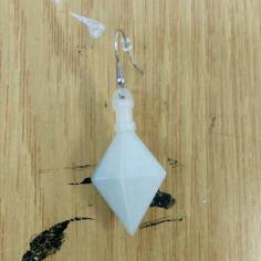 Crystal Earring 3D Printer Model