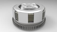 Motorcycle Clutch 3D Printer Model