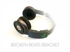 Broken Beats Bracket 3D Printer Model