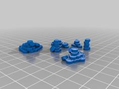 Piles Of Coin 3D Printer Model