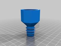 3/4F To 16mm Pipe Adapter 3D Printer Model