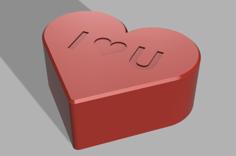 Heart Shaped Box 3D Printer Model