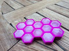 Beehive Ice Tray 3D Printer Model