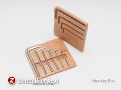 Hex Key Box Cnc 3D Printer Model