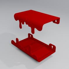 Dripping Wall Shelf 3D Printer Model