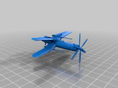 Corsair Dieselpunk X-wing 3D Printer Model