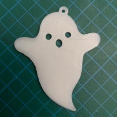 Ghost Halloween Keychain (Arms) 3D Printer Model