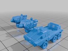 Striker Combat Vehicle 3D Printer Model