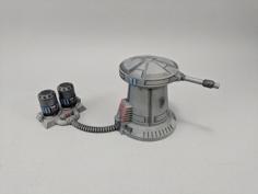 Sci-fi Anti-Speeder Turret 3D Printer Model