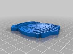 Fazbear Security Badge 3D Printer Model