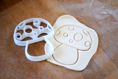 Mushroom Cookie Cutter 3D Printer Model