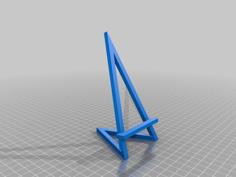 Minimalist Easel 3D Printer Model