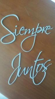 Romantic “Siempre Juntos” (together Forever) 3D Printer Model