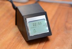 DIY Nokia 5110 Display Design Clock With Arduino Nano 3D Printer Model