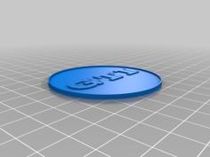 Polo Gti 6c Wheel Cap 3D Printer Model