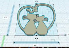 Love Cats 3D Printer Model