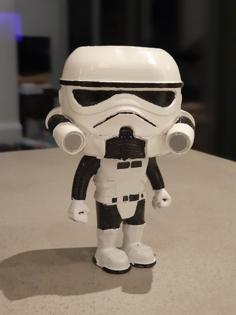 Storm Trooper (Cartoon) 3D Printer Model