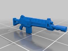 28mm Assault Rifle 3D Printer Model