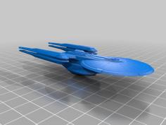 Star Trek Picard/TNG Style Atlas Class 3D Printer Model