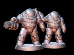 Freespace Hardsuit Elite (18mm Scale) 3D Printer Model