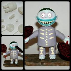 Nightmare Before Christmas – Barrel With Movable Joints 3D Printer Model