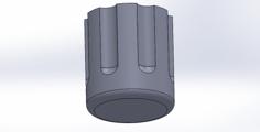 Revolver Cylinder Pencil Holder 3D Printer Model