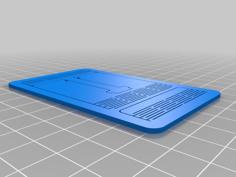 Wallet Phone Stand 3D Printer Model