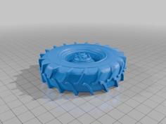 MTZ 80 Back Wheel Tractor 3D Printer Model