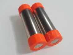 2x 18650 Battery Holder 3D Printer Model