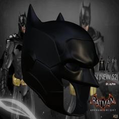 New 52 Batman Inspired Helmet 3D Printer Model