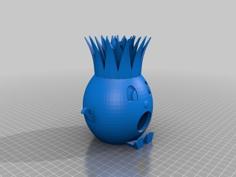 Pineapple-man Birdhouse 3D Printer Model