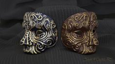 Fancy Decorative Filigree Scrollwork Opera Masquerade Ball Halloween Face Mask 3D Printer Model