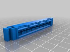 Wall /w Upper Windows 3 By 8 ” 3D Printer Model