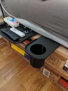 Bed Table For Drinks 3D Printer Model