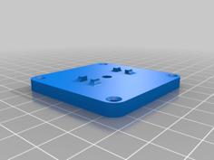 Simple Micro Servo Pan Tilt 3D Printer Model