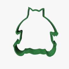 Cookie Cutter – Pokemon Snorlax 3D Printer Model