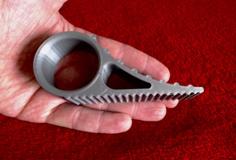 Optimized Nonlethal Door Stop Multitool 3D Printer Model