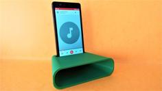 Phone Amplifier Pasive Speaker 3D Printer Model