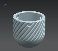 Hanging Flowerpot 3D Printer Model